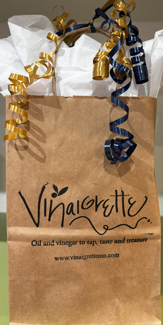 Basil Olive Oil & Blueberry Fruit Vinegar Gift Bag