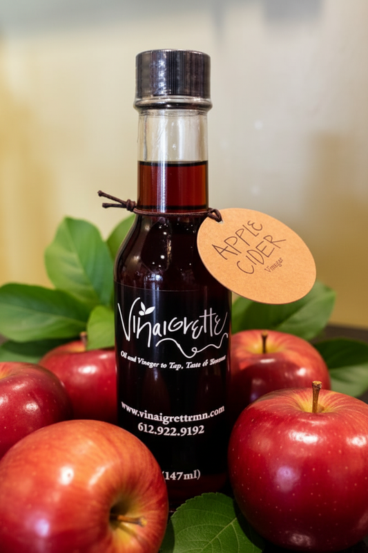 Apple Cider Vinegar Zoomed to Match Tangerine Proportions